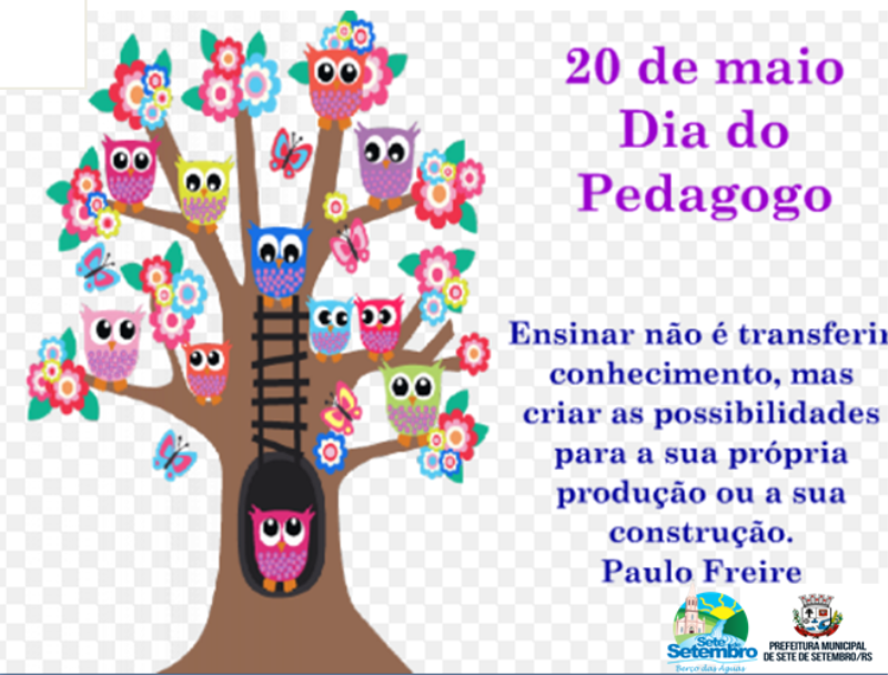 20 de Maio: Dia do Pedagogo